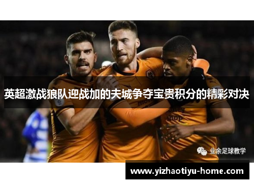英超激战狼队迎战加的夫城争夺宝贵积分的精彩对决